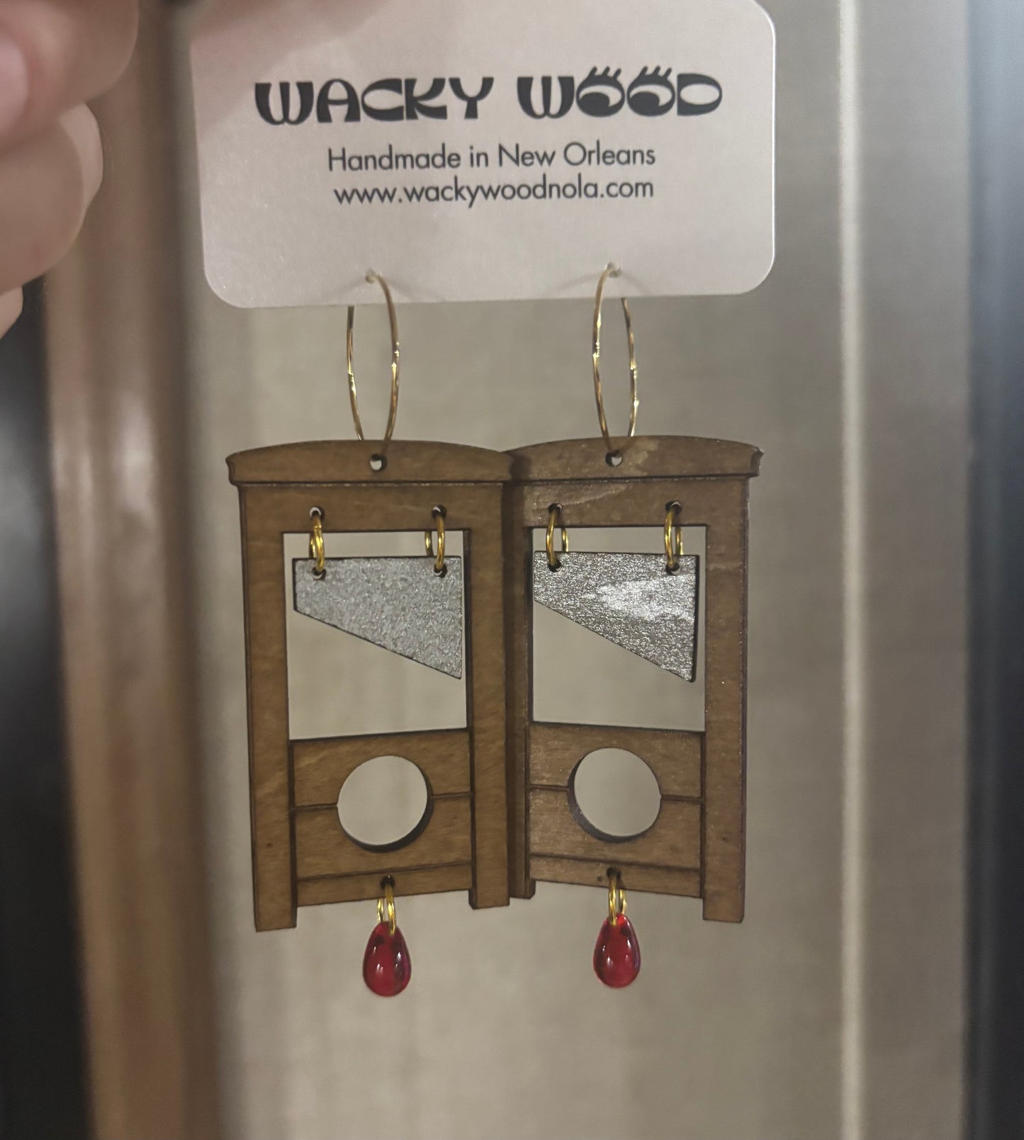 Guillotine Dangle Earrings