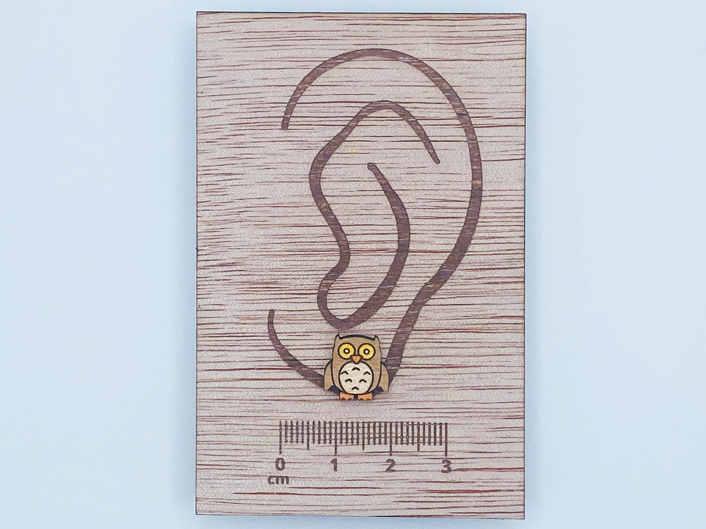 Owl Earrings, Animal earring, Stud earrings